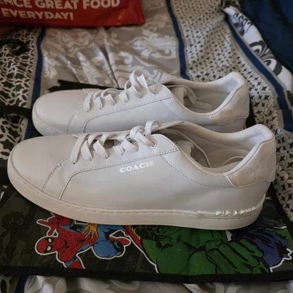 Coach White Sneakers - Picture 3 of 5